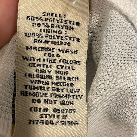 Eci New York Textured Fancy Weave Knit Blue and White Striped Dress - Picture 5 of 6